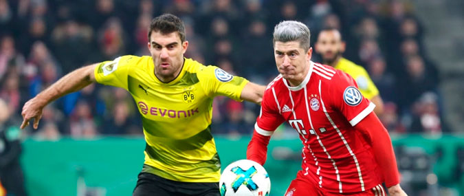 Bayern – Borussia Dortmund 31 mars 2018