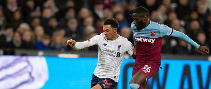 Liverpool - West Ham United 24 février 2020