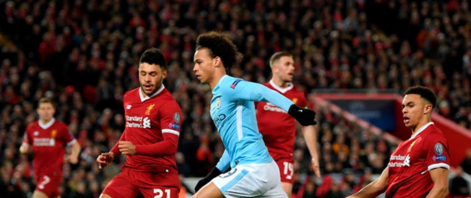 Manchester City – Liverpool 10 avril 2018