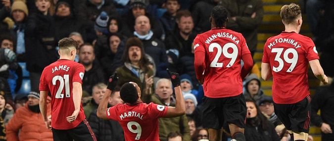 Manchester United - Manchester City 08 mars 2020